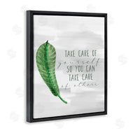Kim Allen | Take Care of Yourself Green Leaf
