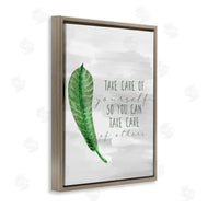 Kim Allen | Take Care of Yourself Green Leaf