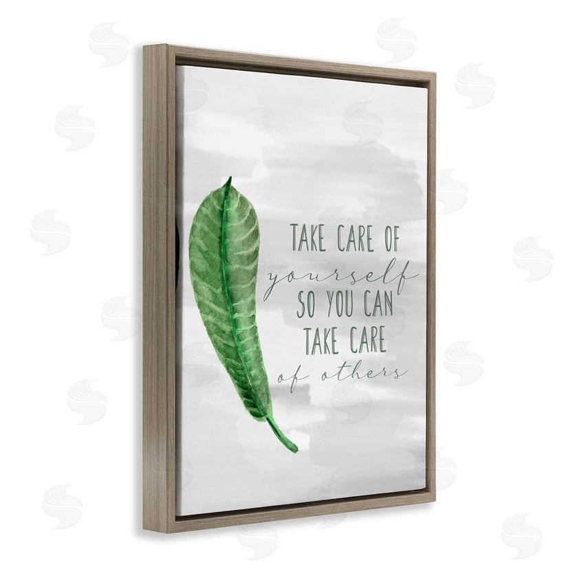 Kim Allen | Take Care of Yourself Green Leaf