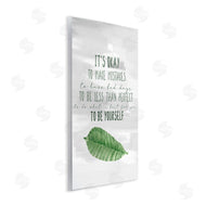 Kim Allen | Motivational Okay to Make Mistakes Leaf