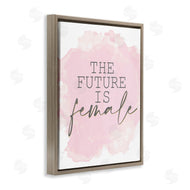 Kim Allen | Future is Female Abstract Pink