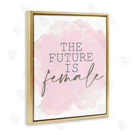Kim Allen | Future is Female Abstract Pink