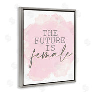 Kim Allen | Future is Female Abstract Pink