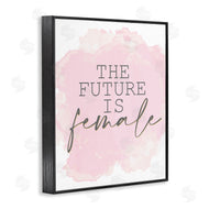 Kim Allen | Future is Female Abstract Pink