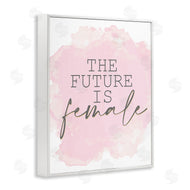 Kim Allen | Future is Female Abstract Pink