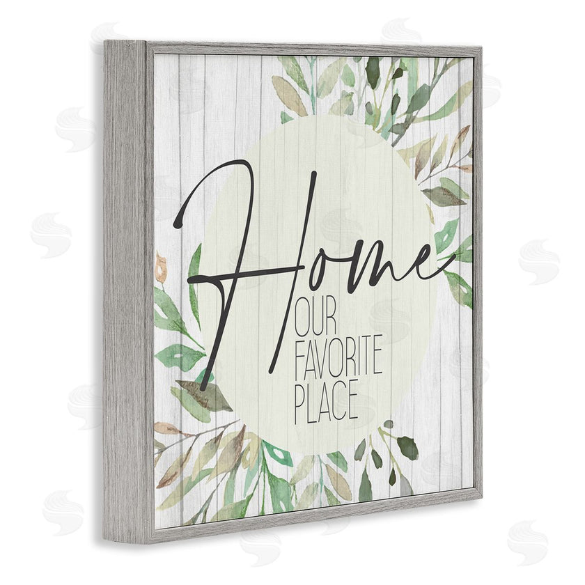 Kim Allen | Our Favorite Place Graceful Green Leaves