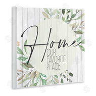 Kim Allen | Our Favorite Place Graceful Green Leaves