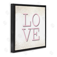 Kim Allen | Pink Love Glam Abstract Sparkle