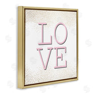 Kim Allen | Pink Love Glam Abstract Sparkle