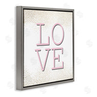 Kim Allen | Pink Love Glam Abstract Sparkle