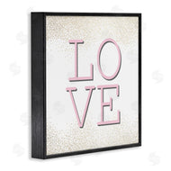 Kim Allen | Pink Love Glam Abstract Sparkle