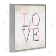 Kim Allen | Pink Love Glam Abstract Sparkle