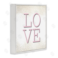 Kim Allen | Pink Love Glam Abstract Sparkle