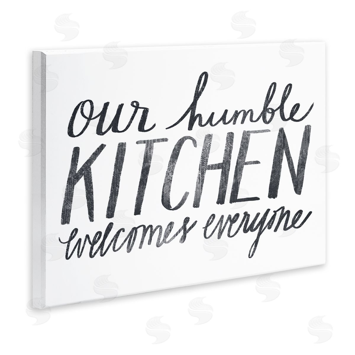 Katie Doucette Our Humble Kitchen Distressed Text Wall Plaque Art