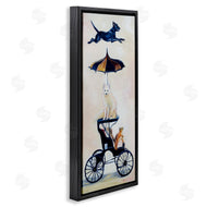 Karen Weber Fine Art | Vintage Animal Carriage Dogs and Squirrel