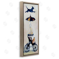 Karen Weber Fine Art | Vintage Animal Carriage Dogs and Squirrel