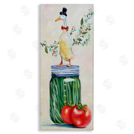 Karen Weber Fine Art | Male Goose on Pickle Jar