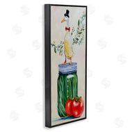 Karen Weber Fine Art | Male Goose on Pickle Jar