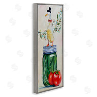 Karen Weber Fine Art | Male Goose on Pickle Jar