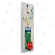 Karen Weber Fine Art | Male Goose on Pickle Jar
