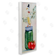 Karen Weber Fine Art | Male Goose on Pickle Jar