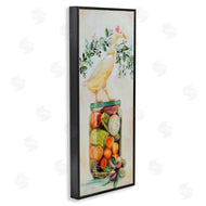 Karen Weber Fine Art | Charming Goose on Vegetable Jar