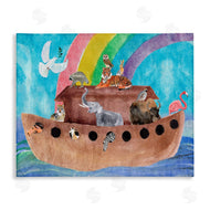 Alicia Ludwig | Cute Animals Noah's Ark Rainbow
