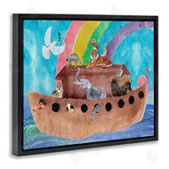 Alicia Ludwig | Cute Animals Noah's Ark Rainbow