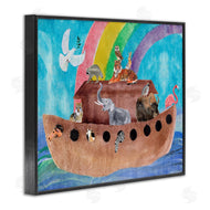 Alicia Ludwig | Cute Animals Noah's Ark Rainbow