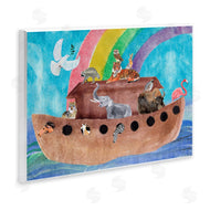 Alicia Ludwig | Cute Animals Noah's Ark Rainbow