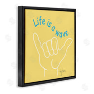Mark Higden | Life's a Wave Surf's Up Sign