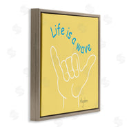 Mark Higden | Life's a Wave Surf's Up Sign