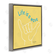 Mark Higden | Life's a Wave Surf's Up Sign