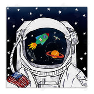 Sangita Bachelet | Astronaut Space Suit Galaxy