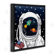 Sangita Bachelet | Astronaut Space Suit Galaxy