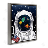 Sangita Bachelet | Astronaut Space Suit Galaxy