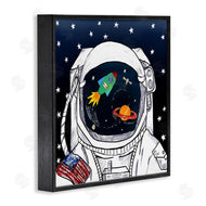 Sangita Bachelet | Astronaut Space Suit Galaxy