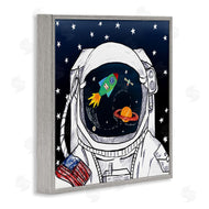 Sangita Bachelet | Astronaut Space Suit Galaxy