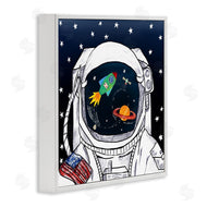 Sangita Bachelet | Astronaut Space Suit Galaxy