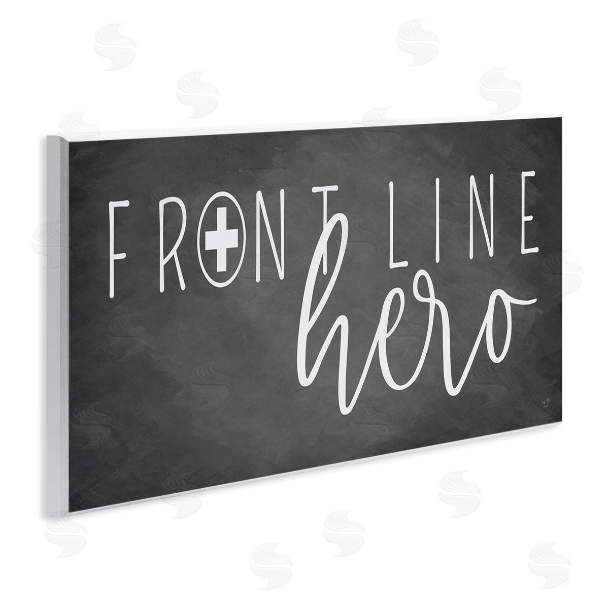 Lux + Me Designs Front Line Hero Healthcare Appreciation Wall Plaque Art