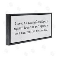 Lux + Me Designs | Social Distance from Refrigerator Kitchen Humor