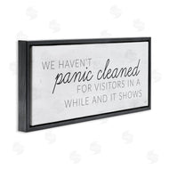 Lux + Me Designs | Humorous Panic Clean Home Sign