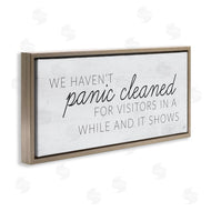 Lux + Me Designs | Humorous Panic Clean Home Sign
