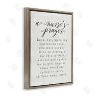Lux + Me Designs | A Nurse's Prayer Inspirational Office Faith