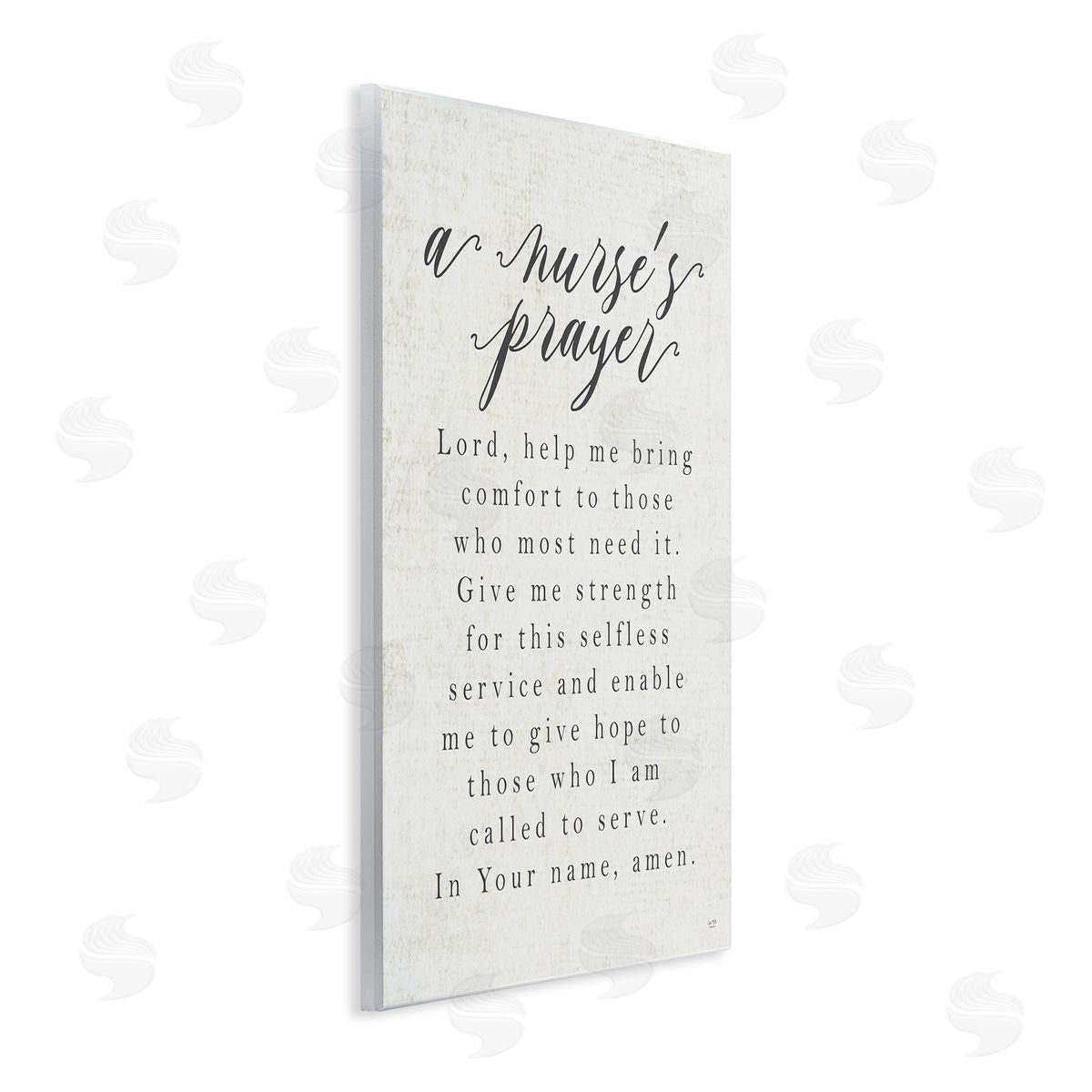 Lux + Me Designs A Nurse's Prayer Inspirational Office Faith  Wall Plaque Art