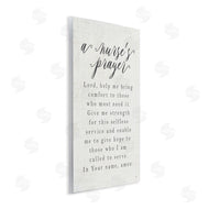 Lux + Me Designs | A Nurse's Prayer Inspirational Office Faith