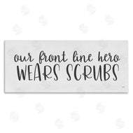 Lux + Me Designs | Heroes Wear Scrubs Healthcare Appreciation