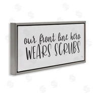 Lux + Me Designs | Heroes Wear Scrubs Healthcare Appreciation