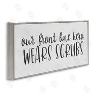 Lux + Me Designs | Heroes Wear Scrubs Healthcare Appreciation