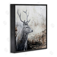 Design Fabrikken | Elk Antler Rustic Abstract Landscape